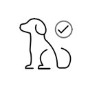 Haustiere bei der Arbeit erlaubt