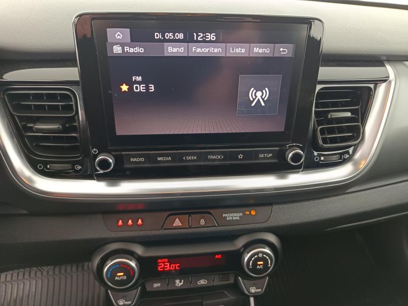 Kia Stonic 1,0 TGDI GPF ISG Silber