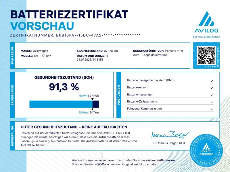 VW ID.4 Pro Performance 150 kW 1st Max