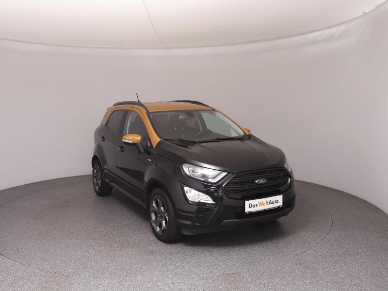 Ford EcoSport 1,0 EcoBoost ST-Line Iridium Schwarz