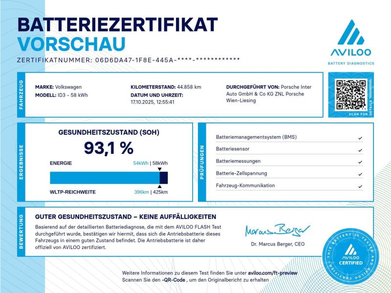 VW ID.3 Pro Performance 150 kW Business
